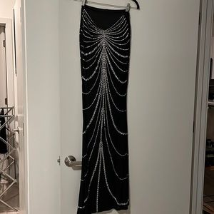 Gorgeous beaded maxi skirt